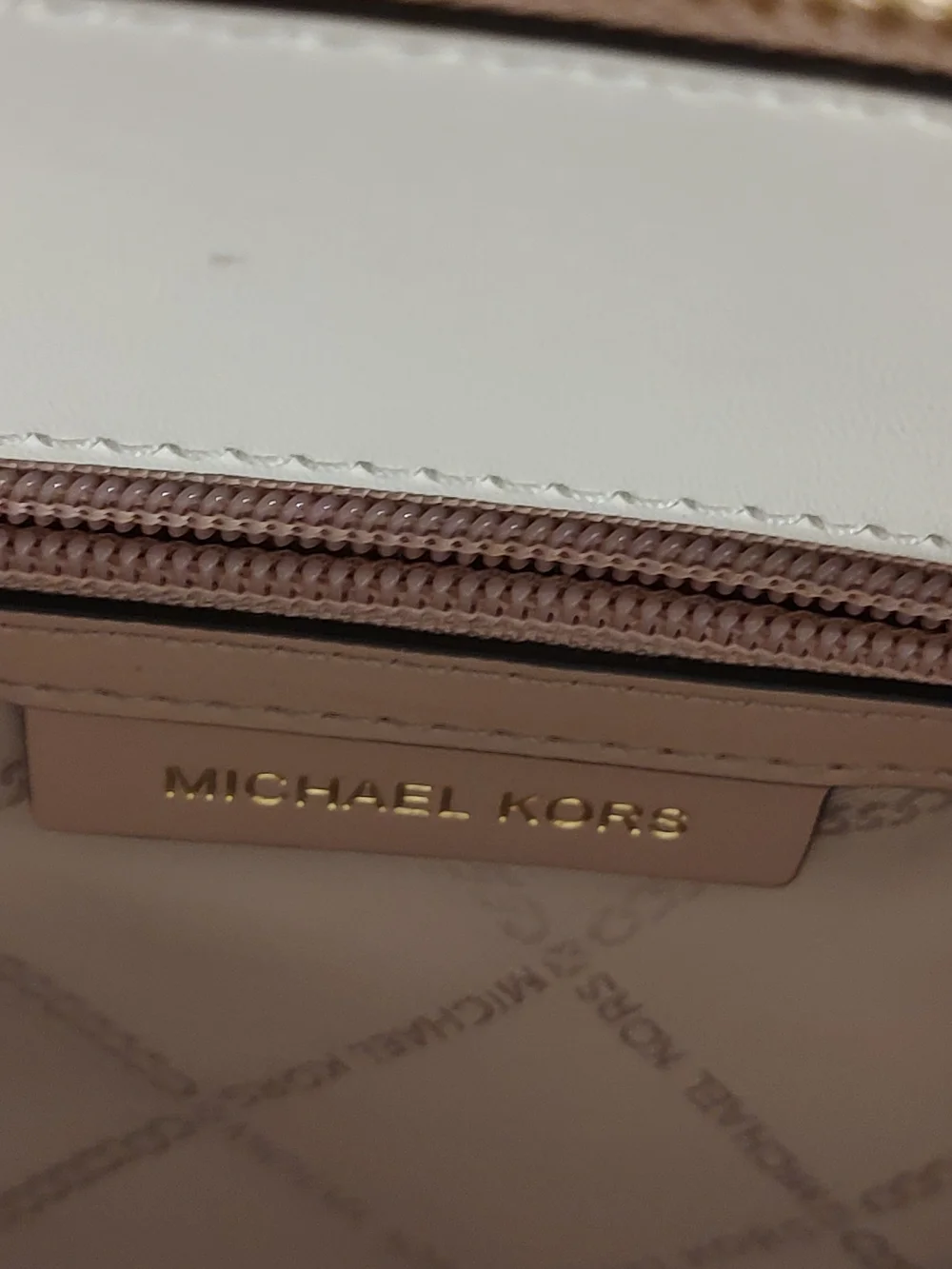 Michael Kors Women's Blush Pink Leather Satchel